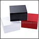 red wooden watch box
