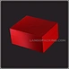 red wooden watch box