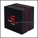 black single watch box
