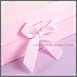 folding box with ribbon