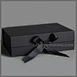 foldable box with ribbon