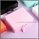 foldable box with ribbon
