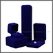 blue jewellery boxes