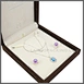 brown necklace box