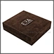 brown necklace box