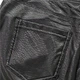 faux leather trouser