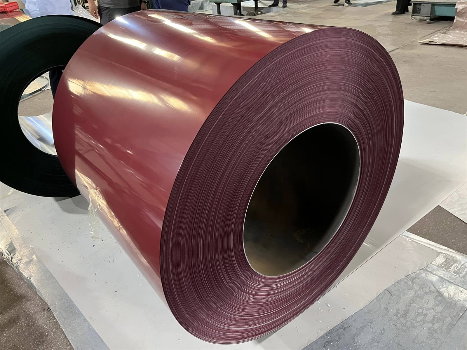 328056187_865848341357896_4946839559633255289_n PPGI (Pre-painted galvanized steel coil) in Baolai factory