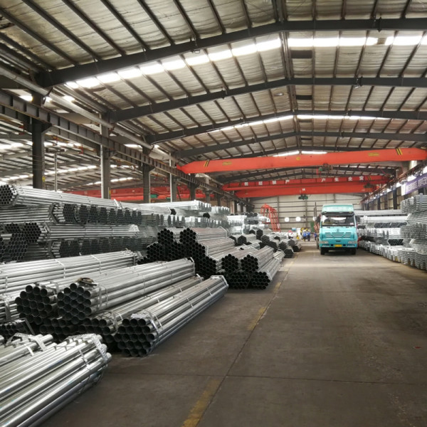 ASTM A53 Grade B ERW welded steel pipes stock