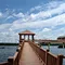 Classical beauty WPC Pavilion Customized integrated structure