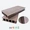 Wholesale Anti-Slip hollow crack resistant deep embossing engineered waterproof wood Composite flooring board wpc decking