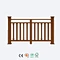 weather proof WPC balustrade Outdoor garden handrail wood plastic baluster co-extrusion composite railing