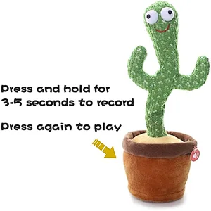 Dancing Cactus Plush Toys