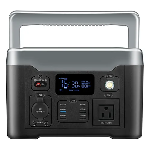 Portable Power Station-600W US，portable solar generator