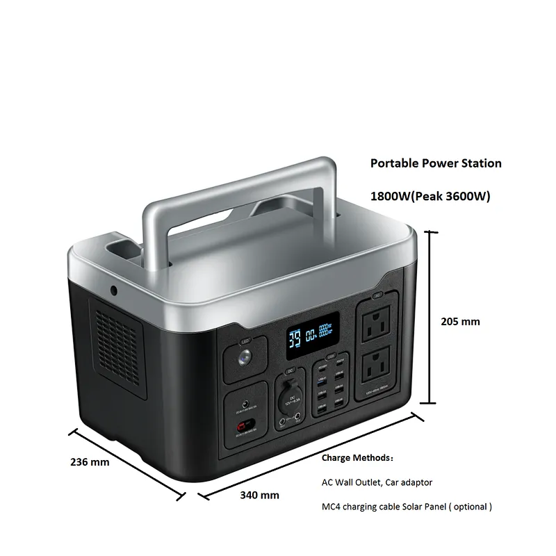 Portable Power Station -1800W US