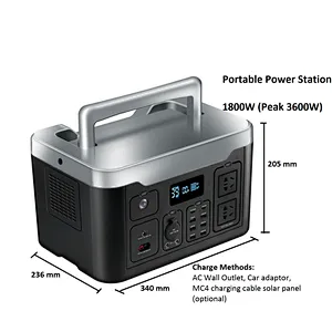 Portable Power Station -1800W AU