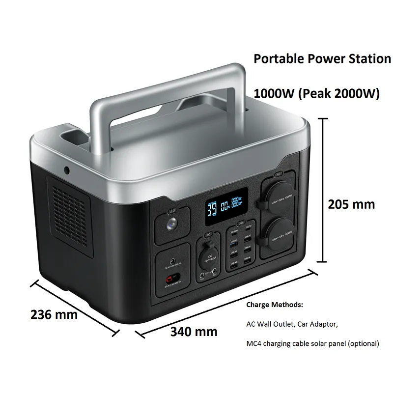 Portable Power Station -1000W EU