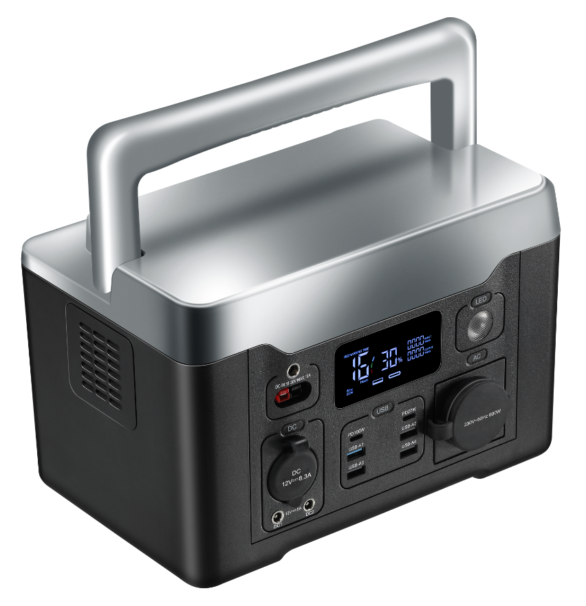 Portable Power Station-600W EU,energy storage battery