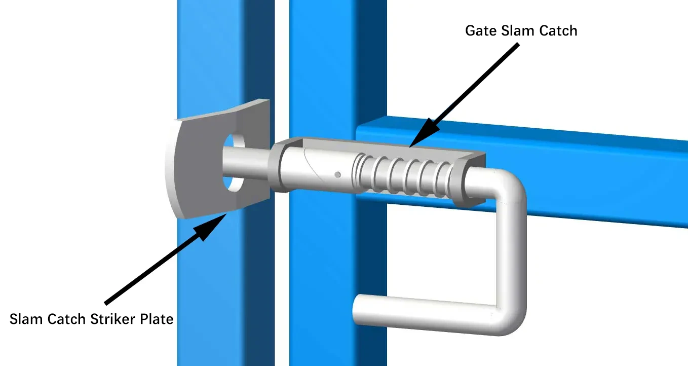 Farm Cattle Gate Slam Latch