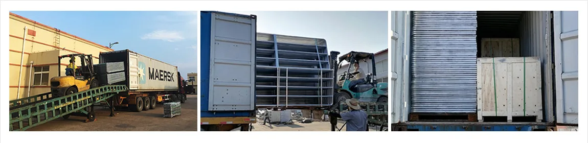 Sheep Yard Panel Packing and Shipping