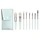 makeup brush with case