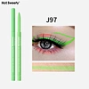 neon eyeliner makeup