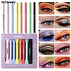 neon eyeliner makeup