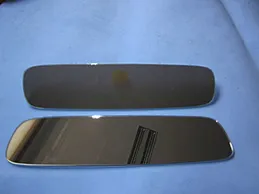 Interior auto mirror plates