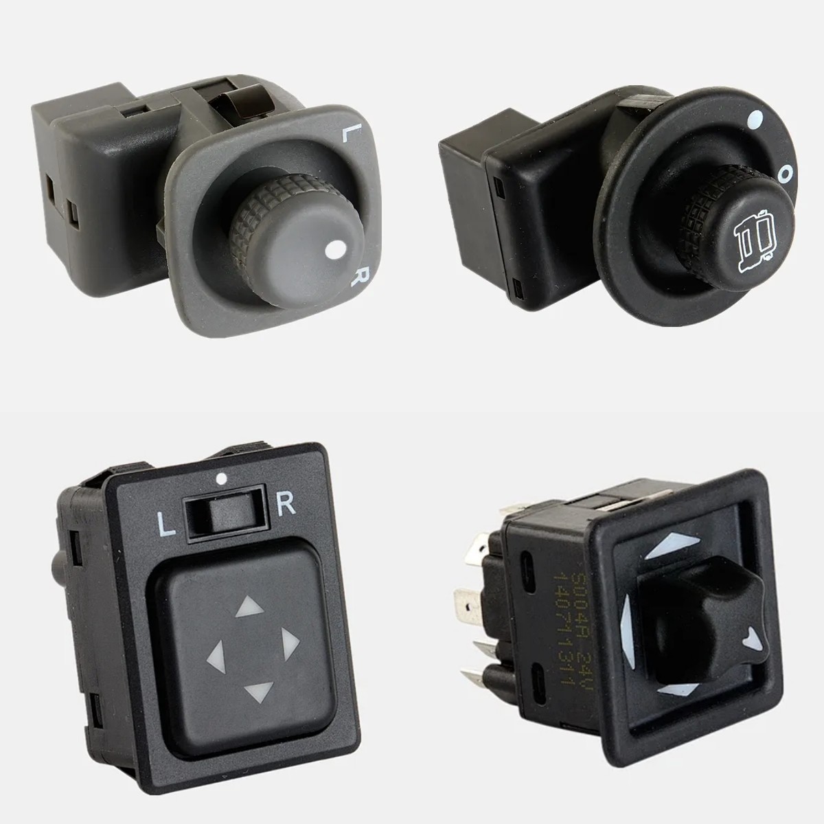 car mirror actuator switch