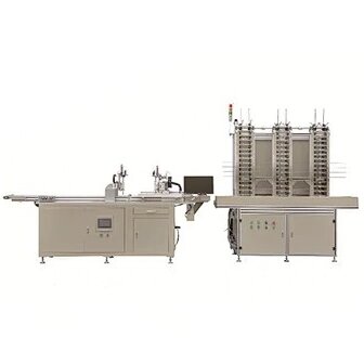 automotive endoscopy glass cutting machine with automatic loading