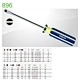 Plastic handle screwdriver
