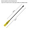 crystal handle Long Magnetic Screw Screwdrivers