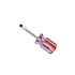 Flat Screwdriver Crystal transparent handle
