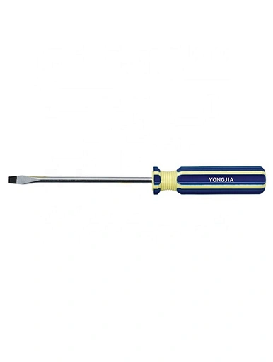 Plastic handle screwdriver