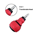 Magnetic Interchangeable 2-in-1 Screwdriver