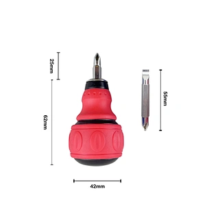 Magnetic Interchangeable 2-in-1 Screwdriver