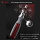 10-in-1 Multi-directional ratchet screwdriver
Tool Kit Multi-directional 10-in-1 ratchet screwdriver
Multi-function Ratchet Screw driver Magnetic tip easy carry Tool Kit Multi-directional 10-in-1 ratchet screwdriver