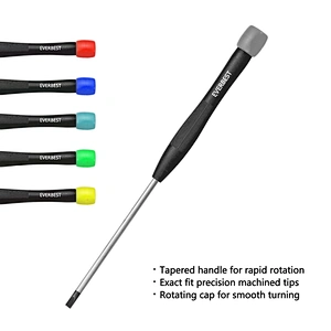 Precision Slotted and Phillips Screwdriver Set 
multifunctional screwdriver kit
7 Piece Precision Slotted and Phillips Screwdriver Set Smooth-turning cap mini 7pcs precision Screw driver tool kit