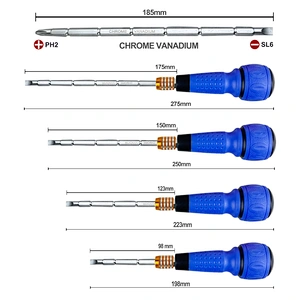 2 in 1 Ball Grip adjustable Screwdriver set
Multi Purpose screwdriver set
Double Head Screwdriver Adjustable Screwdriver 2 in 1 Screwdriver Set Great Quality Factory Magnetic Ball Grip Screwdriver