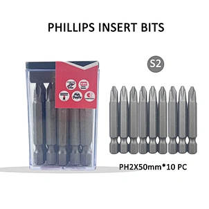 Phillips insert Screwdriver
Screwdriver Power Impact Duty Magnetic Bits
Screwdriver Bits set