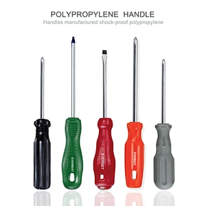 Plastic handle single color Magnetic Screwdrivers
POLYPROPYLENE PP Handle Screwdriver Home Repair tool set
Factory Plastic handle single color Magnetic Screwdrivers POLYPROPYLENE PP Handle Screwdriver Home Repair tool set