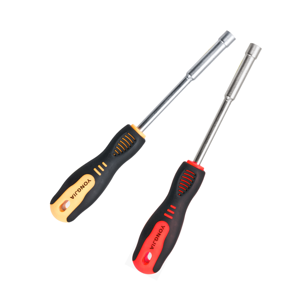 Nut Holder Hex Socket Head  Soft PP and TPR Comfortable Handle Magnetic Tip Driver Allen Hex Nut Socket Screwdriver
