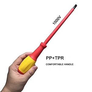Insulated Insulation Screwdriver Set
 comfortable handle Screwdriver Set Factory insulation Repair Tools 
7 Pcs Electrician 1000V Slot Philip Insulated Insulation comfortable handle Screwdriver Set Factory insulation Repair Tools