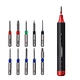 Embedded aluminum alloy multi-function screwdriver Press type
Muliti-purpose magnetic 11-in-1 precision screwdriver set
J1001-B Embedded aluminum alloy multi-function screwdriver Press type Muliti-purpose magnetic 11-in-1 precision screwdriver set