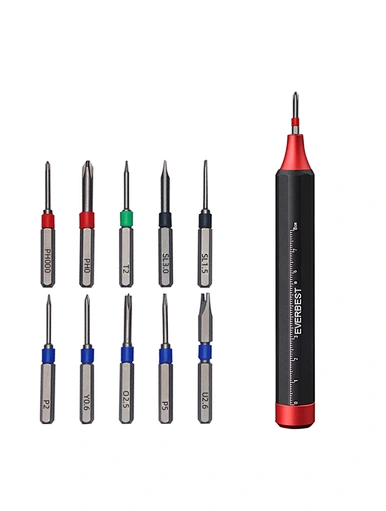 Embedded aluminum alloy multi-function screwdriver Press type
Muliti-purpose magnetic 11-in-1 precision screwdriver set
J1001-B Embedded aluminum alloy multi-function screwdriver Press type Muliti-purpose magnetic 11-in-1 precision screwdriver set