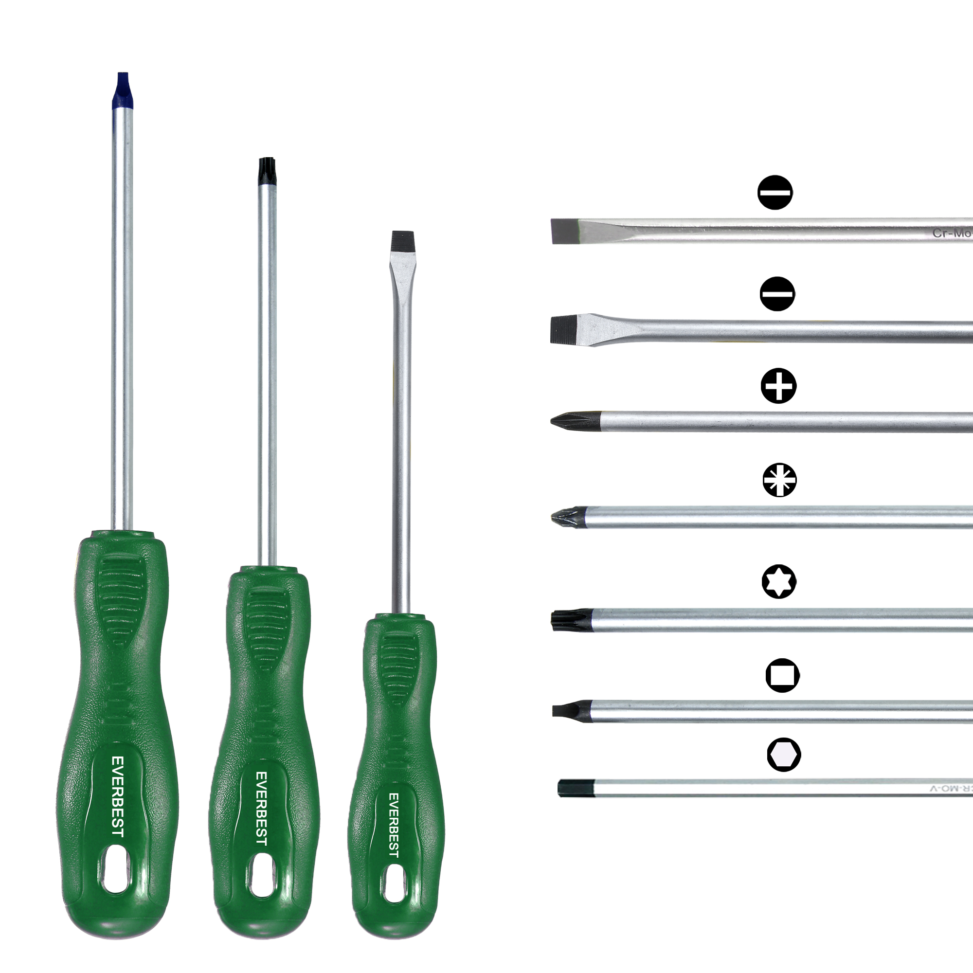Factory Quality Power Screw PH HEX TORX Drivers Repair Tool Screw Driver PP Handle Torque Magnetic Screwdriver Tool Set