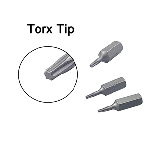 S2 screwdriver bits
Torx screwdriver bit
magnetic bits