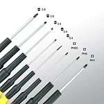 8pcs Precision Screwdriver Set
PH00 PH0 PH1 and slotted small for phone tool 8pcs Precision Screwdriver Set
#8800-8 screw driver set soft comfortable handle PH00 PH0 PH1 and slotted small for phone tool 8pcs Precision Screwdriver Set