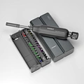 40-in-1 Press type precision screwdriver set
Muliti-purpose 40-in-1 precision repair tools crewdriver set
0136-4  multi-function Screw driver magnetic Flat PH0 Press type Muliti-purpose 40-in-1 precision repair tools crewdriver set