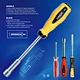 hex socket screwdriver
Nut Socket Screwdriver
Nut Holder Hex Socket Head  soft PP and TPR comfortable handle Magnetic Tip Driver Allen hex Nut Socket Screwdriver