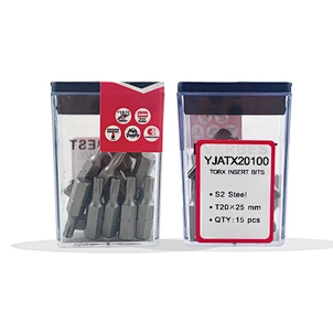 S2 screwdriver bits
Torx screwdriver bit
magnetic bits